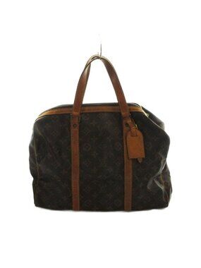Louis Vuitton Sac Souple 35 Mini Boston Bag Monogram Leather Logo Brown